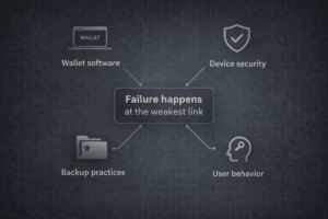 امنیت کیف پول بیت‌کوین