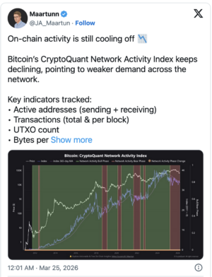 On-chain activity 
