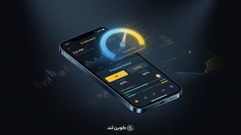 Polymarket در اپلیکیشن بایننس