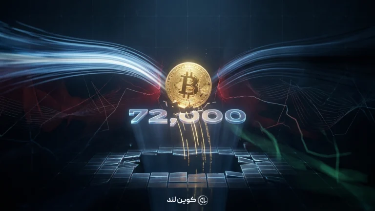سقوط بیت‌کوین به زیر ۷۲ هزار دلار؛ توقف مذاکرات ایران و تشدید خروج سرمایه