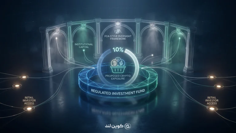 نهاد ناظر مالی بریتانیا تخصیص تا ۱۰ درصدی کریپتو به صندوق‌های خرد را پیشنهاد داد